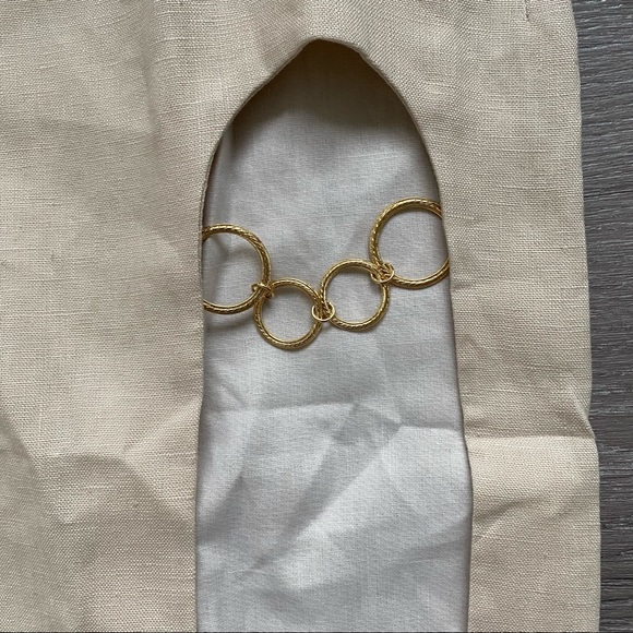 Zara Cut Out Linen Midi Skirt - Picture 11 of 13